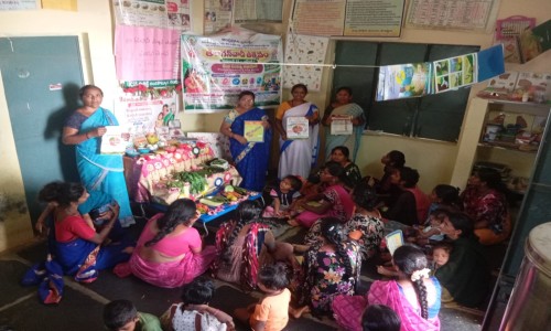 ఎర్ర గూడూరులో ఘనంగా అంగన్వాడి ఉత్సవ్ కార్యక్రమాలు నిర్వహించిన సూపర్వైజర్ పి లలితా ప్రభావతమ్మ