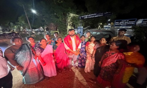 ప్రజా శ్రేయస్సు కోసం ప్రత్యేక పూజలు చేసిన మంతెన జగన్మోహన్..