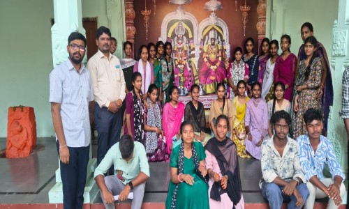 ప్రభుత్వ డిగ్రీ కళాశాల విద్యార్థుల క్షేత్ర పర్యటన..