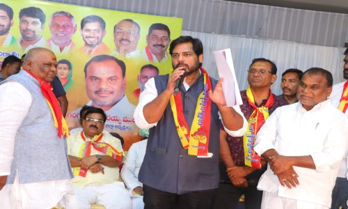 ముదిరాజ్ భవనానికి ఎంపీ నిధుల నుంచి రూ.25 లక్షలు కేటాయిస్తా...