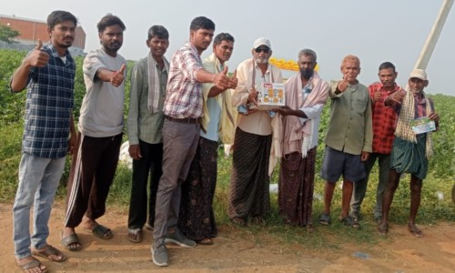 గారేపల్లిలో ‘కావేరి బంపర్’ పత్తి క్షేత్ర ప్రదర్శన