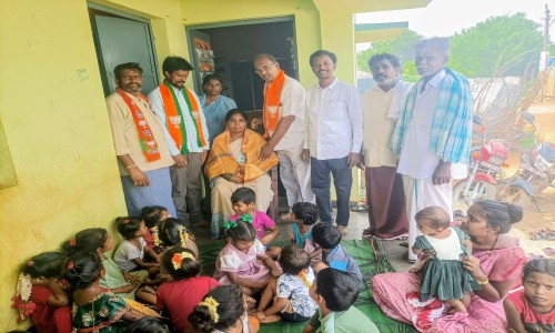 అంగన్వాడి కేంద్రాలలో "మిలన్ సేవా కల" కార్యక్రమం..! బిజెపి ఆధ్వర్యంలో అంగన్వాడి సిబ్బందికి ఘనంగా సన్మానాలు